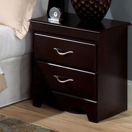 Two Drawer Nightstand